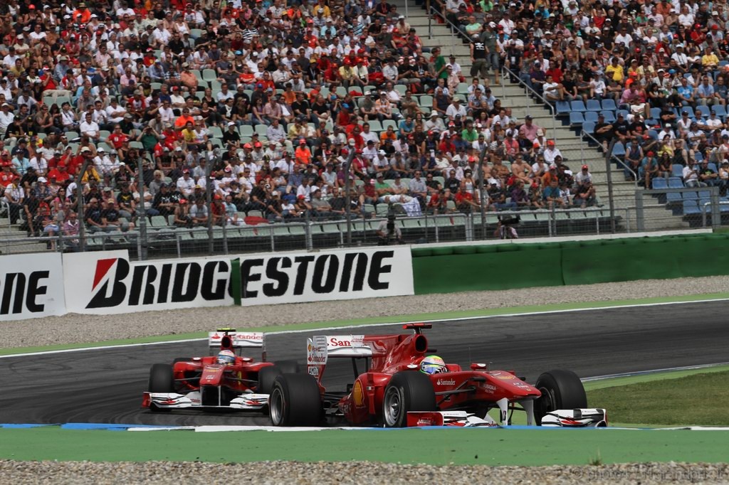 GP Germania, Gara, Felipe Massa (BRA), Ferrari, F10 