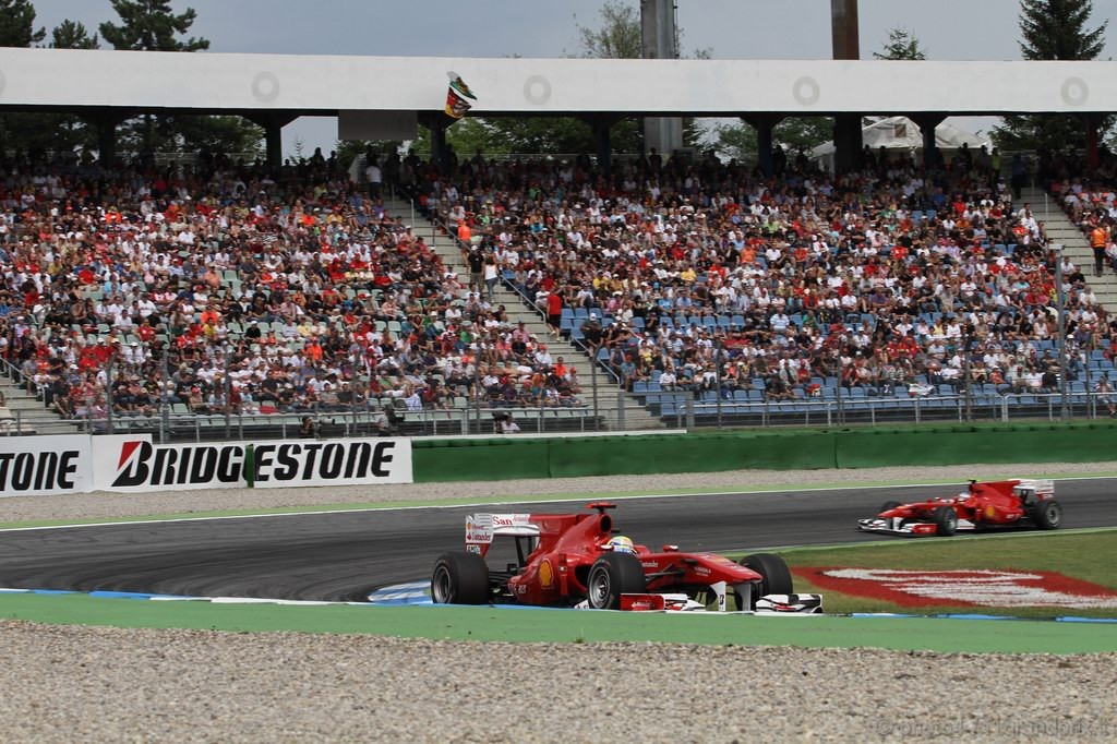 GP Germania, Gara, Felipe Massa (BRA), Ferrari, F10