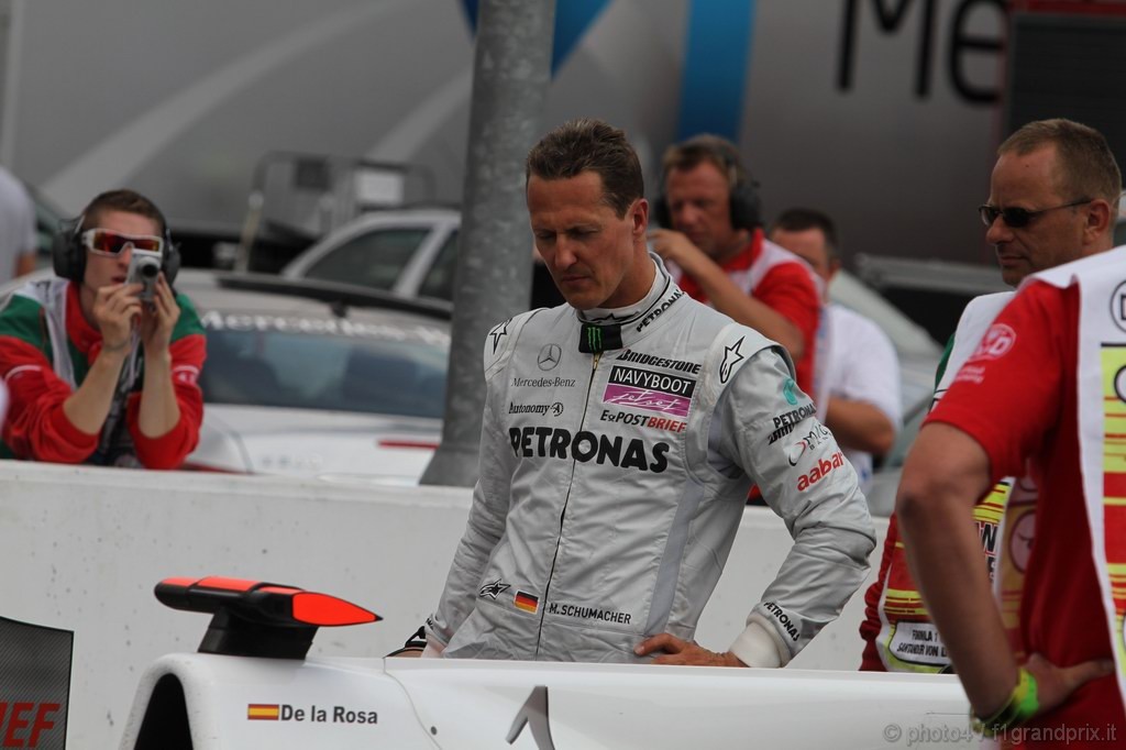 GP Germania, Gara, Michael Schumacher (GER), Mercedes GP F1 Team, MGP W01