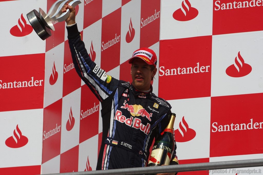 GP Germania, Gara, Sebastian Vettel (GER), Red Bull Racing, RB6 terzo 
