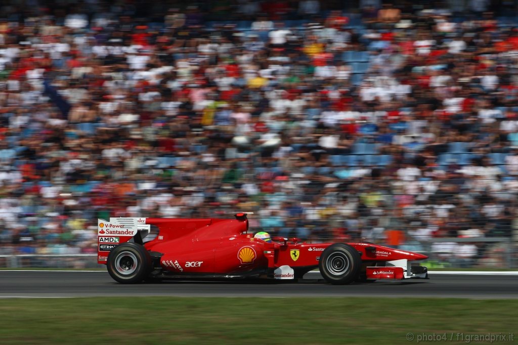 GP Germania, Gara, Felipe Massa (BRA), Ferrari, F10 