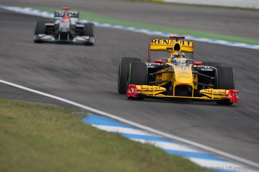 GP Germania, Gara, Robert Kubica (POL), Renault F1 Team, R30 