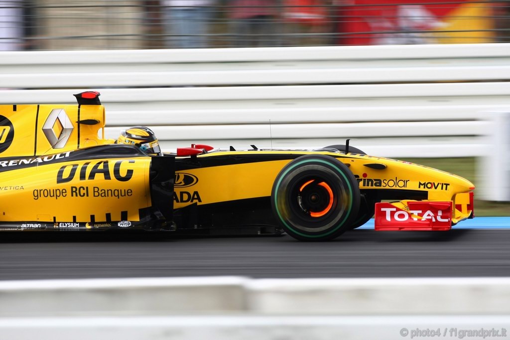 GP Germania, Gara, Robert Kubica (POL), Renault F1 Team, R30