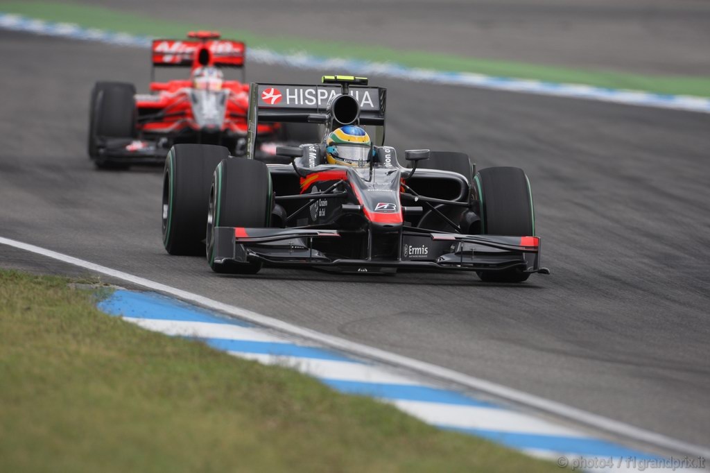 GP Germania, Gara, Bruno Senna (BRA), Hispania Racing F1 Team (HRT), F110