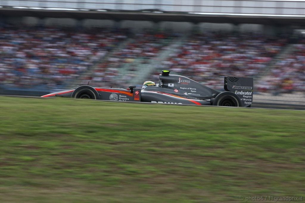 GP Germania, Gara, Bruno Senna (BRA), Hispania Racing F1 Team (HRT), F110