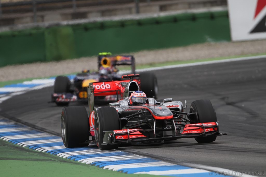 GP Germania, Gara, Jenson Button (GBR), McLaren Mercedes, MP4-25