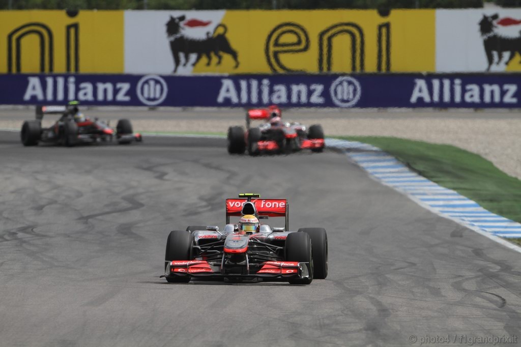 GP Germania, Gara, Lewis Hamilton (GBR), McLaren  Mercedes, MP4-25 