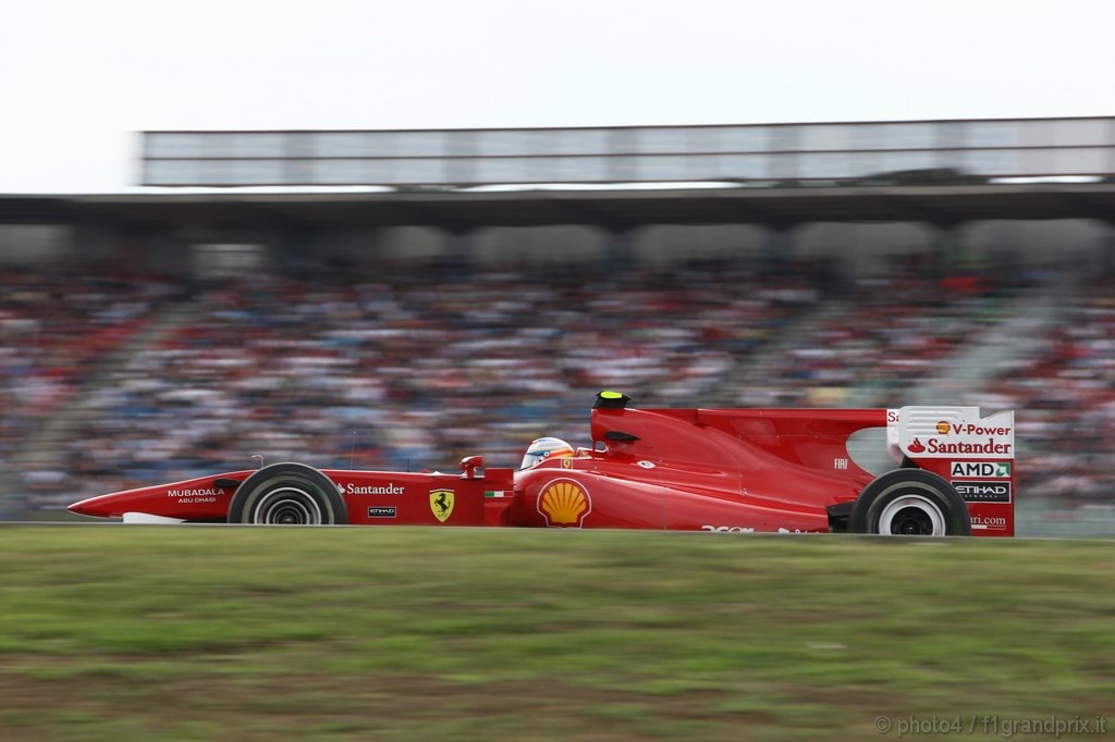 GP Germania, Gara, Fernando Alonso (ESP), Ferrari, F10 vincitore 