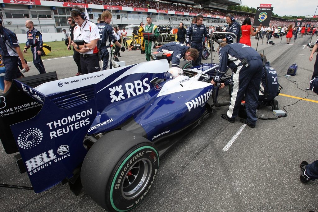 GP Germania, Gara, Rubens Barrichello (BRA), Williams, FW32