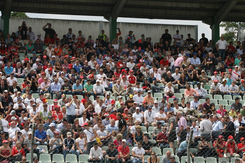 GP Germania, Gara, Fans