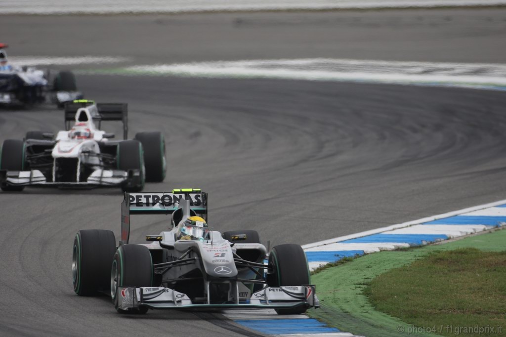 GP Germania, Gara, Nico Rosberg (GER), Mercedes GP F1 Team, MGP W01 