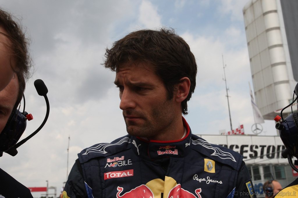 GP Germania, Gara, Mark Webber (AUS), Red Bull Racing, RB6 