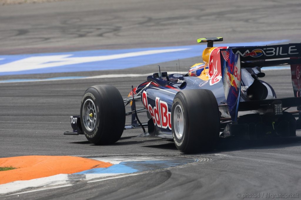GP Germania, Gara, Mark Webber (AUS), Red Bull Racing, RB6 