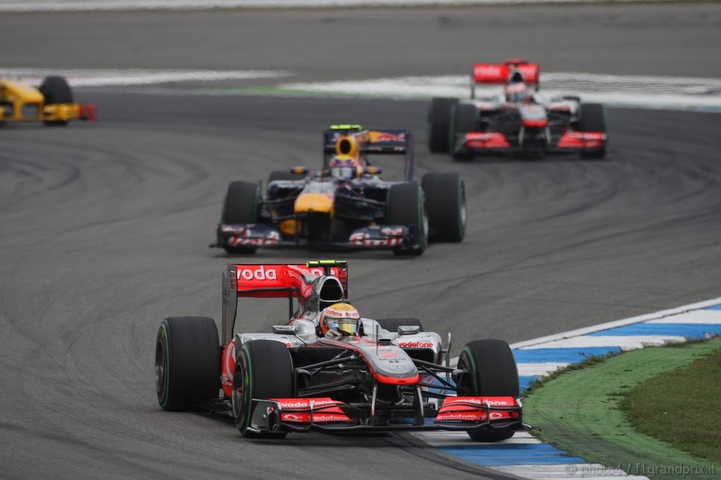 GP Germania, Gara, Lewis Hamilton (GBR), McLaren  Mercedes, MP4-25 