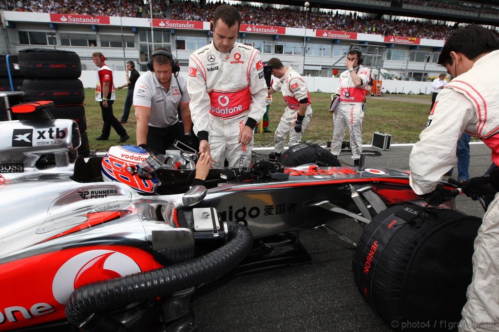GP Germania, Gara, Jenson Button (GBR), McLaren  Mercedes, MP4-25 