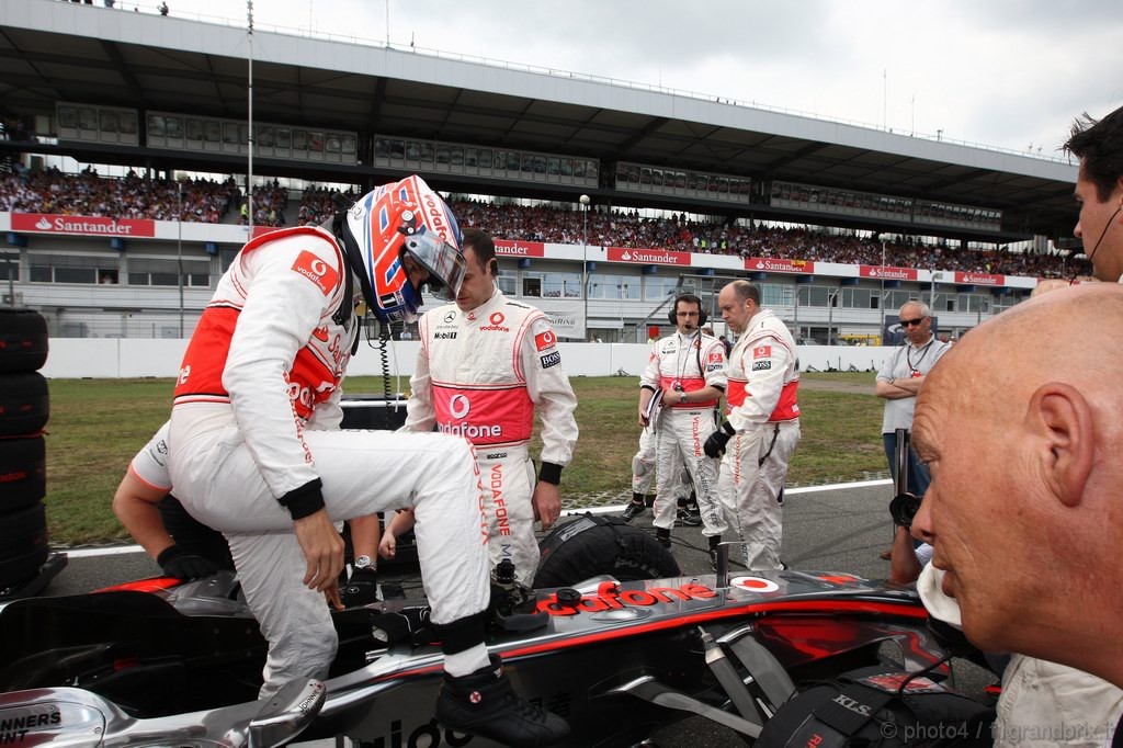 GP Germania, Gara, Jenson Button (GBR), McLaren  Mercedes, MP4-25 