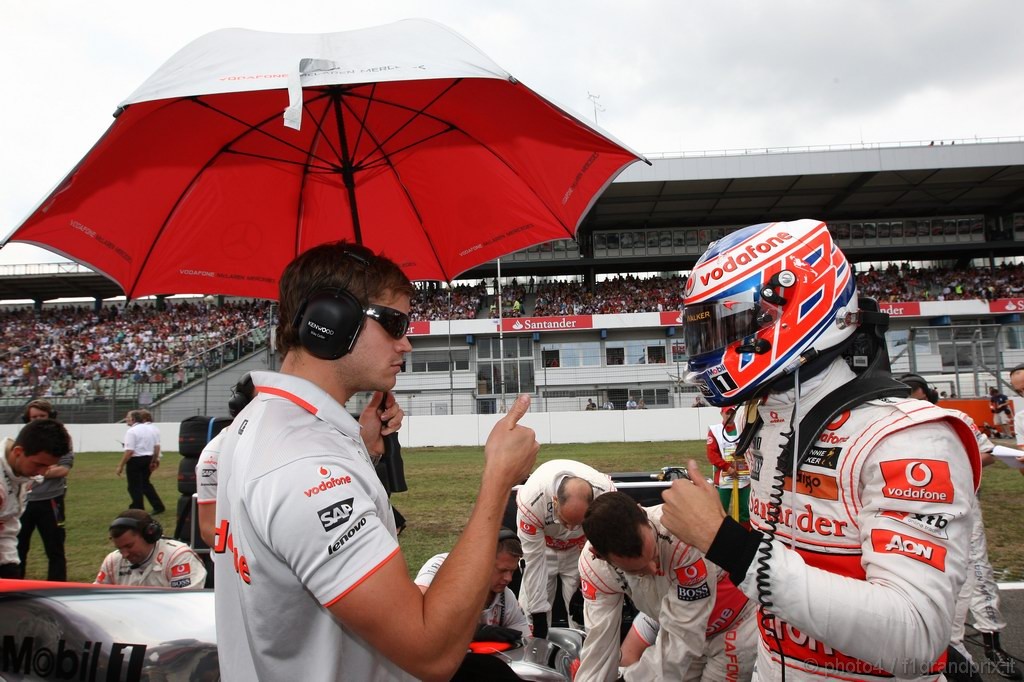 GP Germania, Gara, Jenson Button (GBR), McLaren  Mercedes, MP4-25 