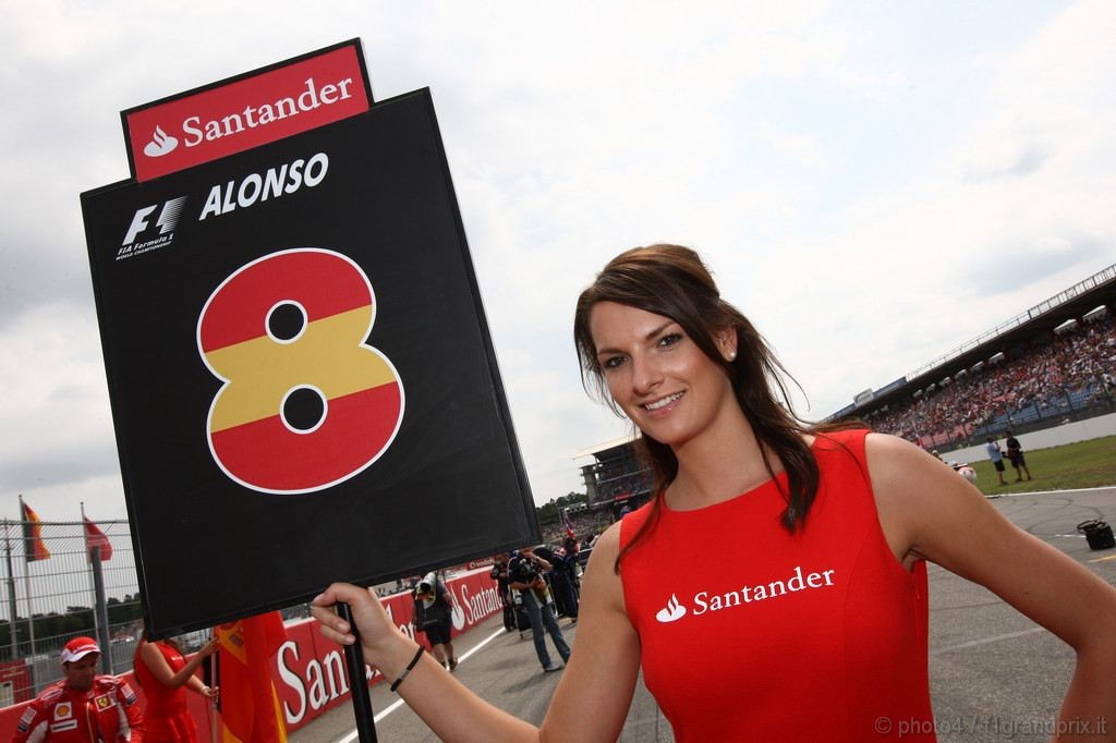 GP Germania, Gara, grid girl, pitbabes