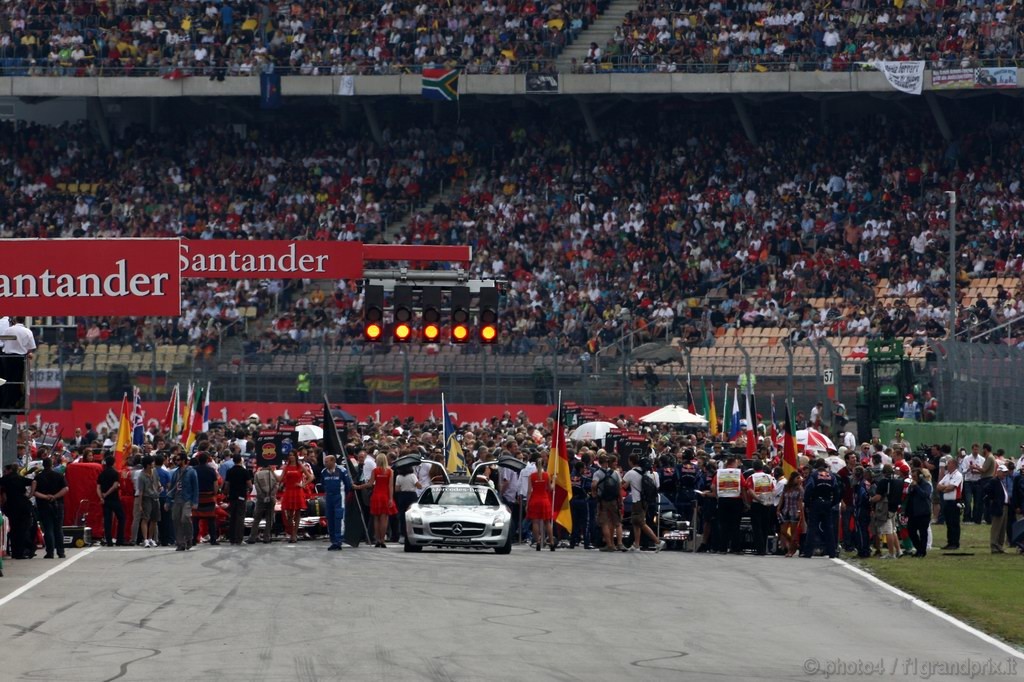 GP Germania, Gara, grid
