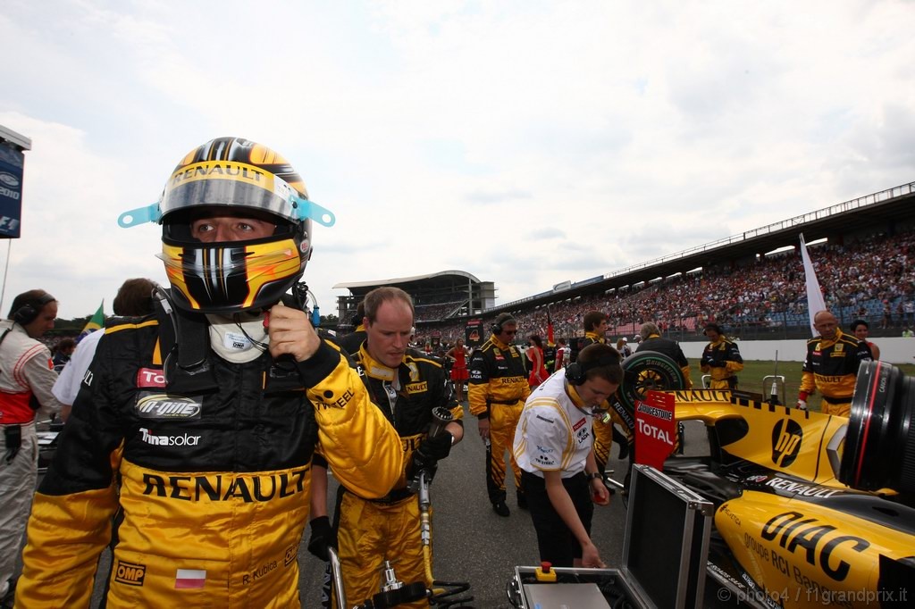 GP Germania, Gara, Robert Kubica (POL), Renault F1 Team, R30 