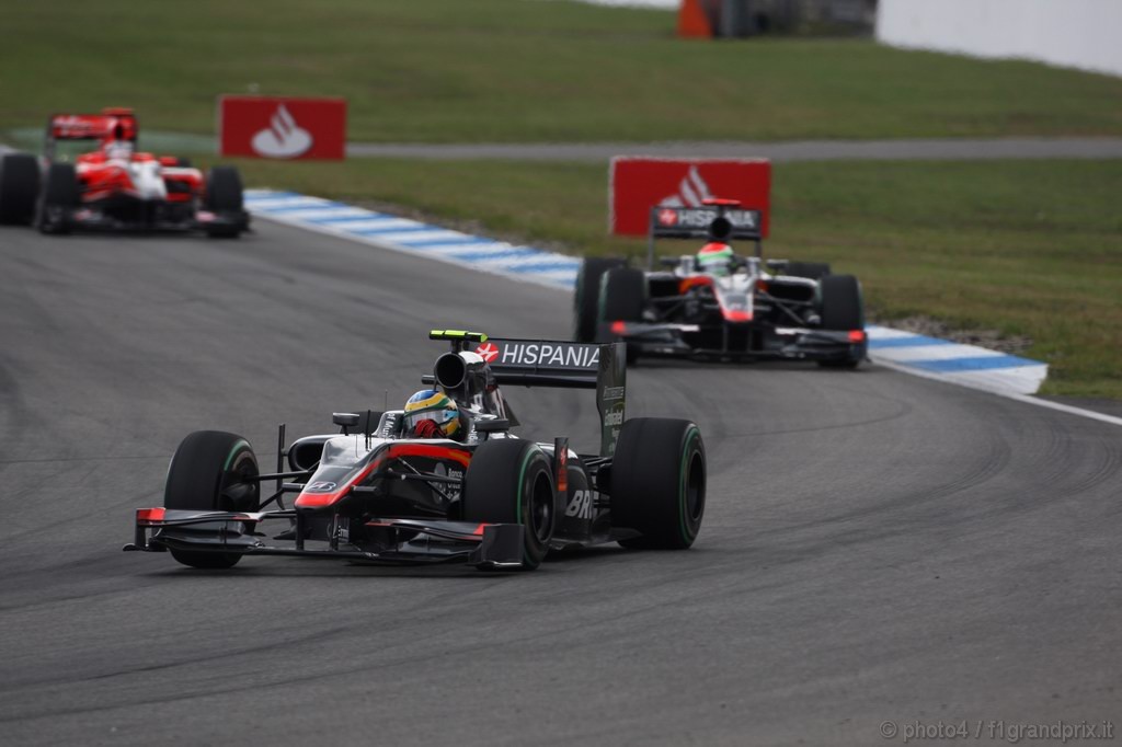 GP Germania, Gara, Bruno Senna (BRA), Hispania Racing F1 Team (HRT), F110