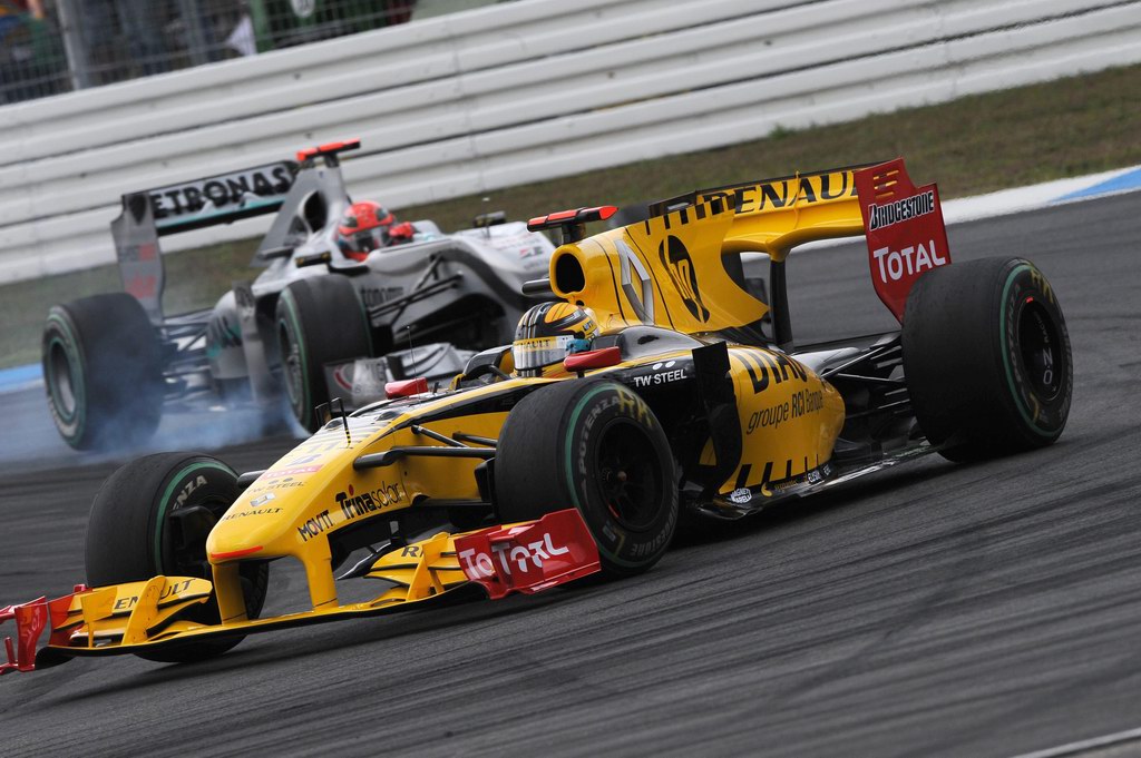 GP Germania, GERMAN GRAND PRIX F1/2010 - HOCKENHEIM 25/07/2010 - ROBERT KUBICA - MICHAEL SCHUMACHER
© FOTO ERCOLE COLOMBO