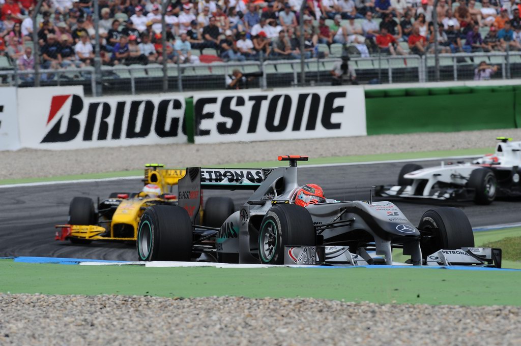GP Germania, GERMAN GRAND PRIX F1/2010 - HOCKENHEIM 25/07/2010 - MICHAEL SCHUMACHER - VITALY PETROV
© FOTO ERCOLE COLOMBO