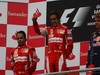 GP Germania, Gara, Fernando Alonso (ESP), Ferrari, F10 vincitore, Felipe Massa (BRA), Ferrari, F10 secondo e Sebastian Vettel (GER), Red Bull Racing, RB6 terzo 