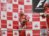GP Germania, Gara, Felipe Massa (BRA), Ferrari, F10 secondo e Fernando Alonso (ESP), Ferrari, F10 vincitore