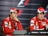 GP Germania, Gara, Conferenza Stampa, Felipe Massa (BRA), Ferrari, F10 e Fernando Alonso (ESP), Ferrari, F10 