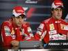 GP Germania, Gara, Conferenza Stampa, Felipe Massa (BRA), Ferrari, F10 e Fernando Alonso (ESP), Ferrari, F10 