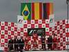 GP Germania, Gara, Fernando Alonso (ESP), Ferrari, F10 vincitore, Felipe Massa (BRA), Ferrari, F10 secondo e Sebastian Vettel (GER), Red Bull Racing, RB6 terzo