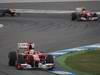 GP Germania, Gara, Felipe Massa (BRA), Ferrari, F10 davanti a Fernando Alonso (ESP), Ferrari, F10 