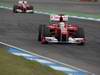GP Germania, Gara, Felipe Massa (BRA), Ferrari, F10 davanti a Fernando Alonso (ESP), Ferrari, F10 