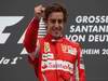 GP Germania, Gara, Fernando Alonso (ESP), Ferrari, F10 vincitore 