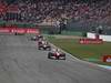 GP Germania, Gara, Felipe Massa (BRA), Ferrari, F10 davanti a Fernando Alonso (ESP), Ferrari, F10 