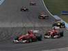 GP Germania, Gara, Felipe Massa (BRA), Ferrari, F10 davanti a Fernando Alonso (ESP), Ferrari, F10