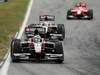 GP Germania, Gara, Felipe Massa (BRA), Ferrari, F10 secondo e Fernando Alonso (ESP), Ferrari, F10 vincitore 