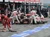 GP Germania, GERMAN GRAND PRIX F1/2010 -  HOCKENHEIM 25/07/2010 - LEWIS HAMILTON PIT STOP
© FOTO ERCOLE COLOMBO 