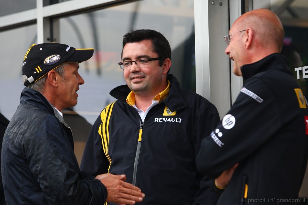 GP Germania, Giovedi', Eric Boullier (FRA), Team Manager, Renault F1 Team 