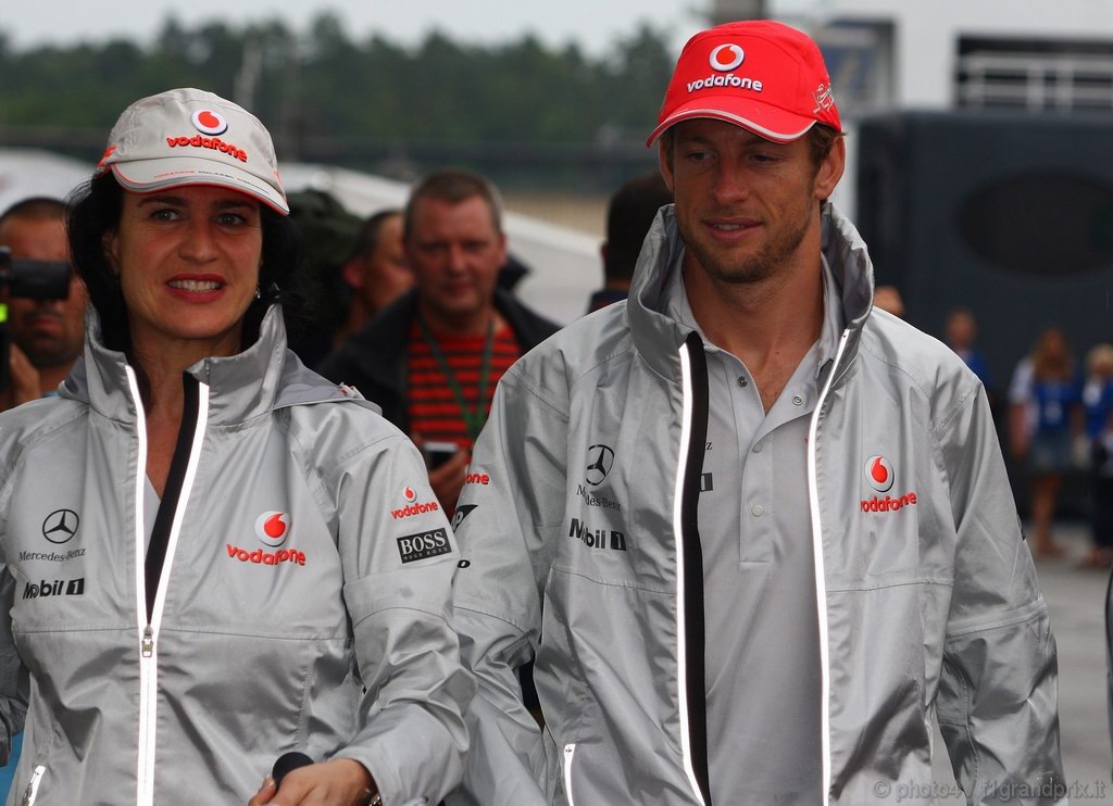 GP Germania, Giovedi', Jenson Button (GBR), McLaren  Mercedes, MP4-25 