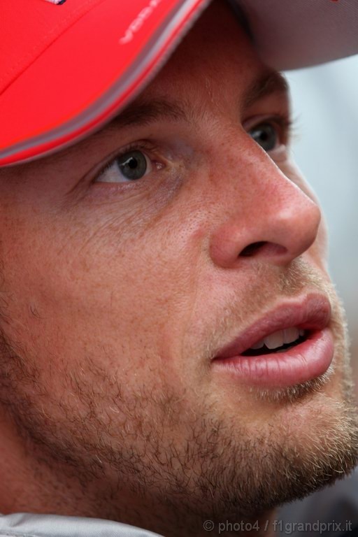 GP Germania, Giovedi', Jenson Button (GBR), McLaren  Mercedes, MP4-25 