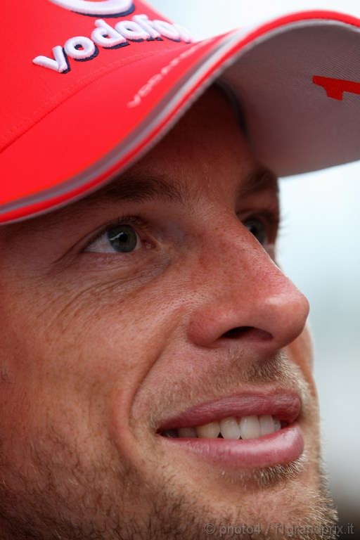 GP Germania, Giovedi', Jenson Button (GBR), McLaren  Mercedes, MP4-25 