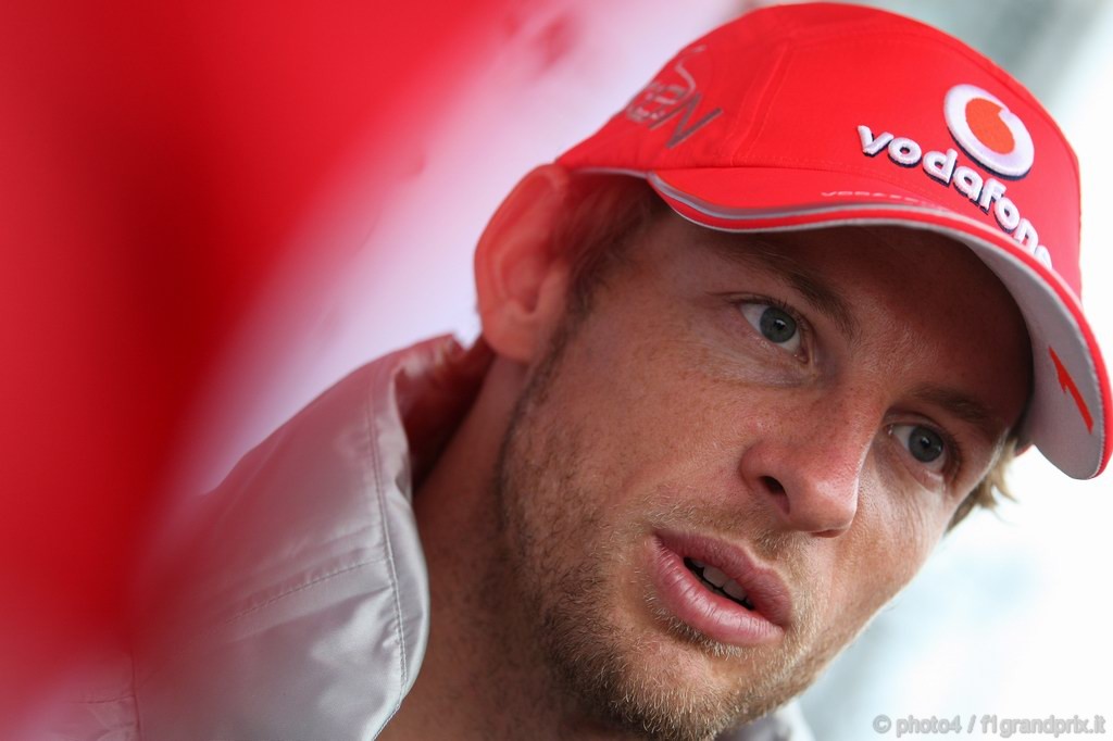 GP Germania, Giovedi', Jenson Button (GBR), McLaren  Mercedes, MP4-25 