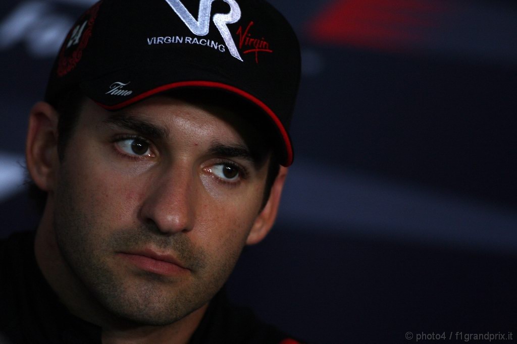 GP Germania, Giovedi', Conferenza Stampa, Timo Glock (GER), Virgin Racing, VR-01  