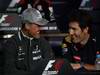 GP Germania, Giovedi', Conferenza Stampa, Michael Schumacher (GER), Mercedes GP  F1 Team, MGP W01 e Mark Webber (AUS), Red Bull Racing, RB6 