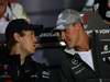 GP Germania, Giovedi', Conferenza Stampa, Sebastian Vettel (GER), Red Bull Racing, RB6 e Mark Webber (AUS), Red Bull Racing, RB6 