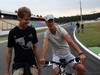 GP Germania, Giovedi', Michael Schumacher (GER), Mercedes GP  F1 Team, MGP W01 e Sebastian Vettel (GER), Red Bull Racing, RB6 