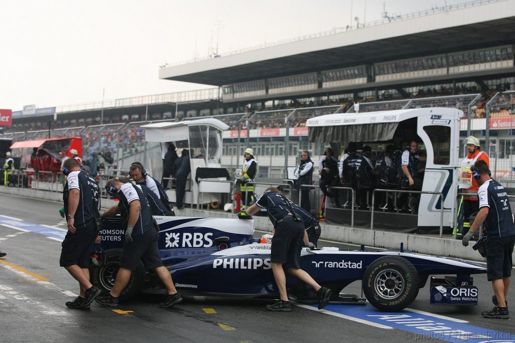 GP Germania, Prove Libere 3, Sabato, Nico Hulkenberg (GER), Williams, FW32 