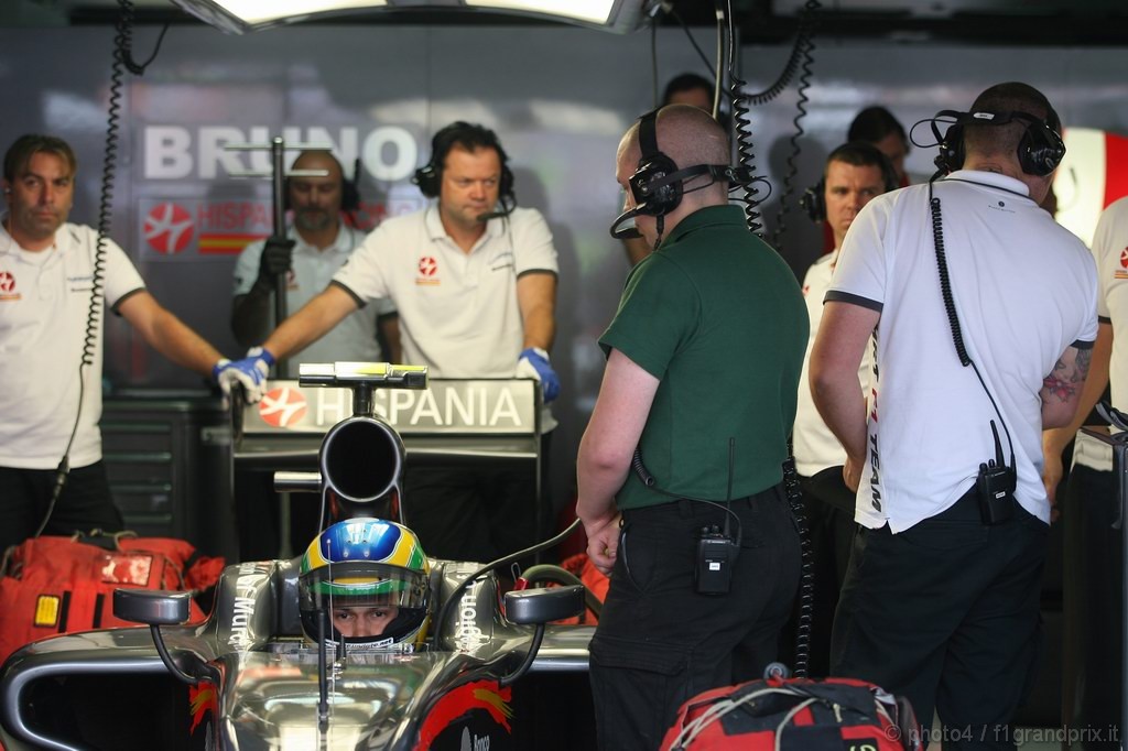 GP Germania, Prove Libere 3, Sabato, Bruno Senna (BRA), Hispania Racing F1 Team (HRT), F110 